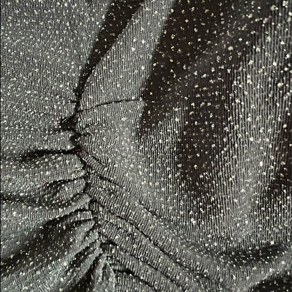 VINCE CAMUTO Women’s Gray Ruched Sleeveless V Neck Midi Evening Dress in Size 8 - Picture 10 of 13